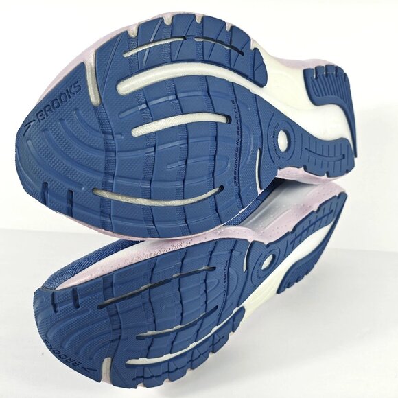 Brooks Glycerin StealthFit 20 Womens 9 Running Shoe Blue Lilac White 1203721B402 - Picture 14 of 16